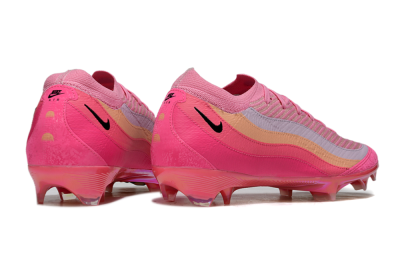 Unisex Nike Air Zoom Mercurial Vapor 16 Elite FG Firm Ground Low-Tops Football Boots - Pink/Coral Pink/Peach Cream
