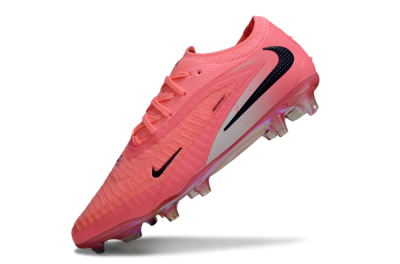 Unisex Nike Phantom 6 Low Elite FG Firm Ground Low-Tops Football Boots - Pink/Neon Pink/Black