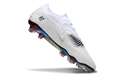Unisex Nike Phantom 6 Low Elite FG Firm Ground Low-Tops Football Boots - White/Iridescent/Light Pink