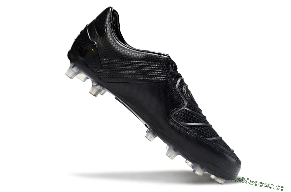 Men's Nike Total 90 III FG Firm Ground Low-Tops Football Boots - Black/Shadow Black/Crystal Clear 4