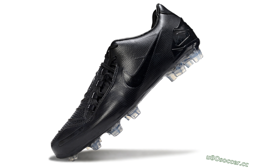 Men's Nike Total 90 III FG Firm Ground Low-Tops Football Boots - Black/Shadow Black/Crystal Clear 5