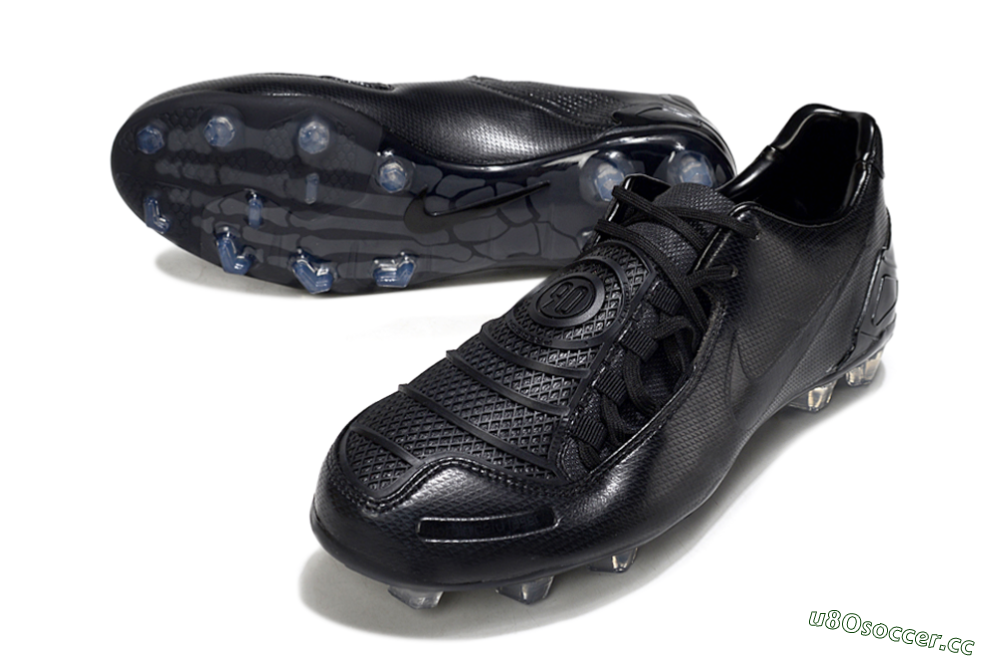 Men's Nike Total 90 III FG Firm Ground Low-Tops Football Boots - Black/Shadow Black/Crystal Clear 3
