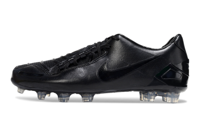 Men's Nike Total 90 III FG Firm Ground Low-Tops Football Boots - Black/Shadow Black/Crystal Clear