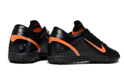 Unisex Nike Mercurial Vapor 1 RGN SE TF Artificial Turf Low-Tops Football Shoes - Black/Vibrant Orange/Black
