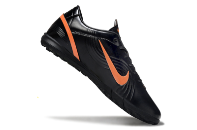 Unisex Nike Mercurial Vapor 1 RGN SE TF Artificial Turf Low-Tops Football Shoes - Black/Vibrant Orange/Black