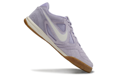 Men's Supreme x Nike SB Gato IC Indoor & Futsal Low-Tops Football Shoes - Purple/Lavender Mist/Soft Taupe