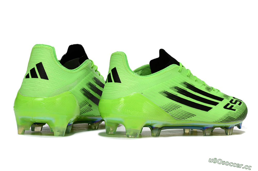 Unisex Adidas F50 Elite FG Firm Ground Low-Tops Football Boots - Green/Electric Lime/Neon Green 6