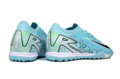 Unisex Nike Air Zoom Mercurial Vapor 16 Elite TF Artificial Turf Low-Tops Football Shoes - Blue/Aqua Splash/Jet Black