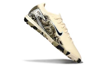 Unisex Nike Air Zoom Mercurial Vapor 16 Elite TF Artificial Turf Low-Tops Football Shoes - Beige/Sand Dune/Black Wave