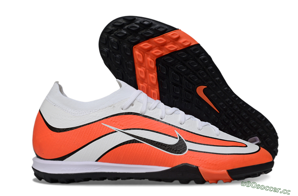 Unisex Nike Air Zoom Mercurial Vapor 16 Elite TF Artificial Turf Low-Tops Football Shoes - Orange/Bright Blaze/Black 2