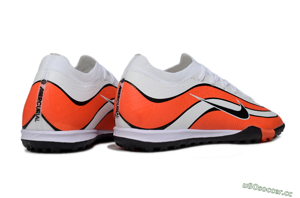 Unisex Nike Air Zoom Mercurial Vapor 16 Elite TF Artificial Turf Low-Tops Football Shoes - Orange/Bright Blaze/Black 6