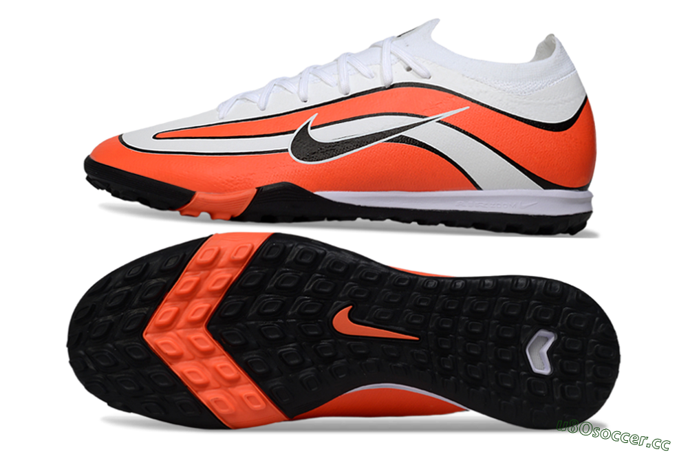 Unisex Nike Air Zoom Mercurial Vapor 16 Elite TF Artificial Turf Low-Tops Football Shoes - Orange/Bright Blaze/Black 1