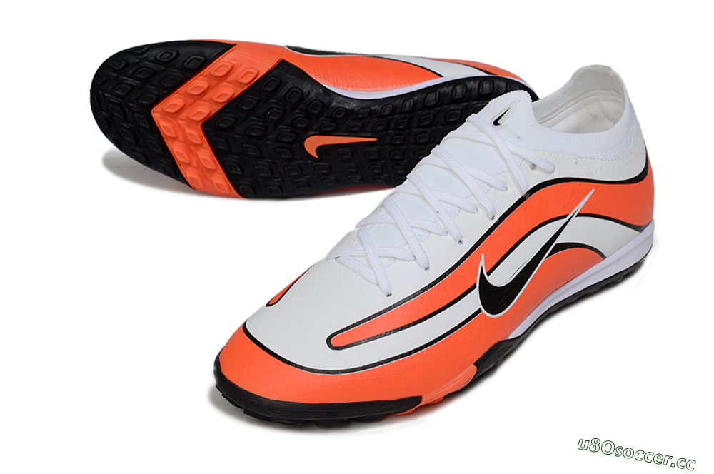 Unisex Nike Air Zoom Mercurial Vapor 16 Elite TF Artificial Turf Low-Tops Football Shoes - Orange/Bright Blaze/Black 3