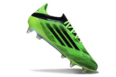 Men's Adidas F50 Elite SG Soft Ground Low-Tops Football Boots - Green/Vibrant Green/Electric Green