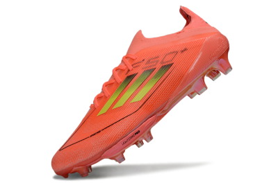 Men's Adidas F50+ Lightstrike Pro FG Firm Ground Low-Tops Football Boots - Pink/Bright Neon/Light Pink