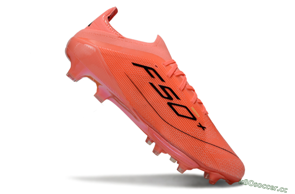 Men's Adidas F50+ Lightstrike Pro FG Firm Ground Low-Tops Football Boots - Pink/Bright Neon/Light Pink 4