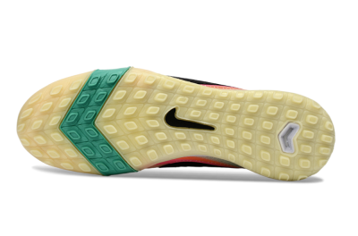 Unisex Nike Air Zoom Mercurial Vapor 16 Elite TF Artificial Turf Low-Tops Football Shoes - Yellow/Soft Peach/Seafoam Green