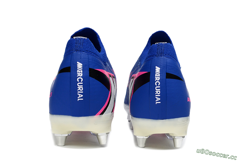 Men's Nike Air Zoom Mercurial Vapor 16 Elite SG Soft Ground Low-Tops Football Boots - Blue/Vibrant Blue/Electric Pink 6