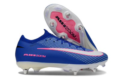 Men's Nike Air Zoom Mercurial Vapor 16 Elite SG Soft Ground Low-Tops Football Boots - Blue/Vibrant Blue/Electric Pink