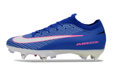 Men's Nike Air Zoom Mercurial Vapor 16 Elite SG Soft Ground Low-Tops Football Boots - Blue/Vibrant Blue/Electric Pink