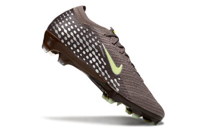 Unisex Nike Air Zoom Mercurial Vapor 16 Elite FG Firm Ground Low-Tops Football Boots - Brown/Yellow/Silver