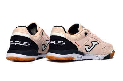 Men's Joma Top Flex IC Indoor & Futsal Low-Tops Football Shoes - Pink/Navy/White