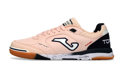 Men's Joma Top Flex IC Indoor & Futsal Low-Tops Football Shoes - Pink/Navy/White
