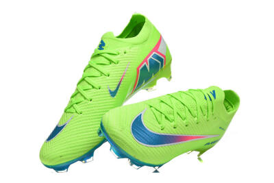 Men's Nike Air Zoom Mercurial Vapor 16 Elite FG Firm Ground Low-Tops Football Boots - Lime/Neon Burst/Pink Splash