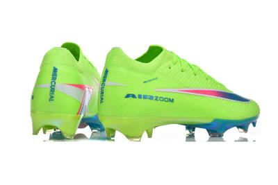 Men's Nike Air Zoom Mercurial Vapor 16 Elite FG Firm Ground Low-Tops Football Boots - Lime/Neon Burst/Pink Splash