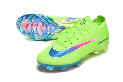 Men's Nike Air Zoom Mercurial Vapor 16 Elite FG Firm Ground Low-Tops Football Boots - Lime/Neon Burst/Pink Splash