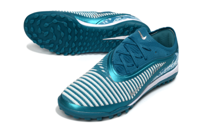 Men's Nike Phantom 6 Low Elite TF Artificial Turf Low-Tops Football Shoes - Teal/Cool Teal/White Burst