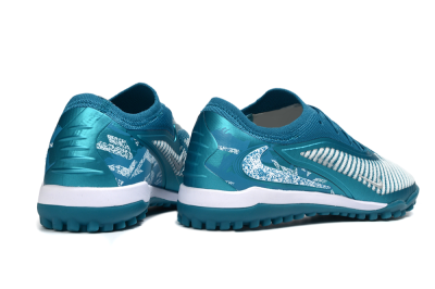 Men's Nike Phantom 6 Low Elite TF Artificial Turf Low-Tops Football Shoes - Teal/Cool Teal/White Burst
