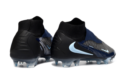 Men's Nike Phantom 6 High Elite FG Firm Ground High-Tops Football Boots - Navy/Blue Night/Black Ice