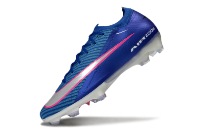 Unisex Nike Air Zoom Mercurial Vapor 16 Elite FG Firm Ground Low-Tops Football Boots - Blue/Electric Blue/Radiant Pink