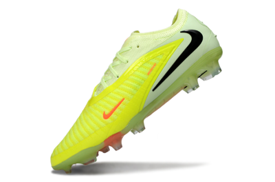 Unisex Nike Phantom 6 Low Elite FG Firm Ground Low-Tops Football Boots - Yellow/Lime Burst/Neon Blaze
