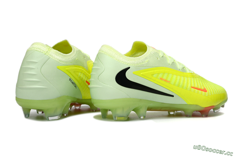 Unisex Nike Phantom 6 Low Elite FG Firm Ground Low-Tops Football Boots - Yellow/Lime Burst/Neon Blaze 6