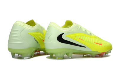 Unisex Nike Phantom 6 Low Elite FG Firm Ground Low-Tops Football Boots - Yellow/Lime Burst/Neon Blaze