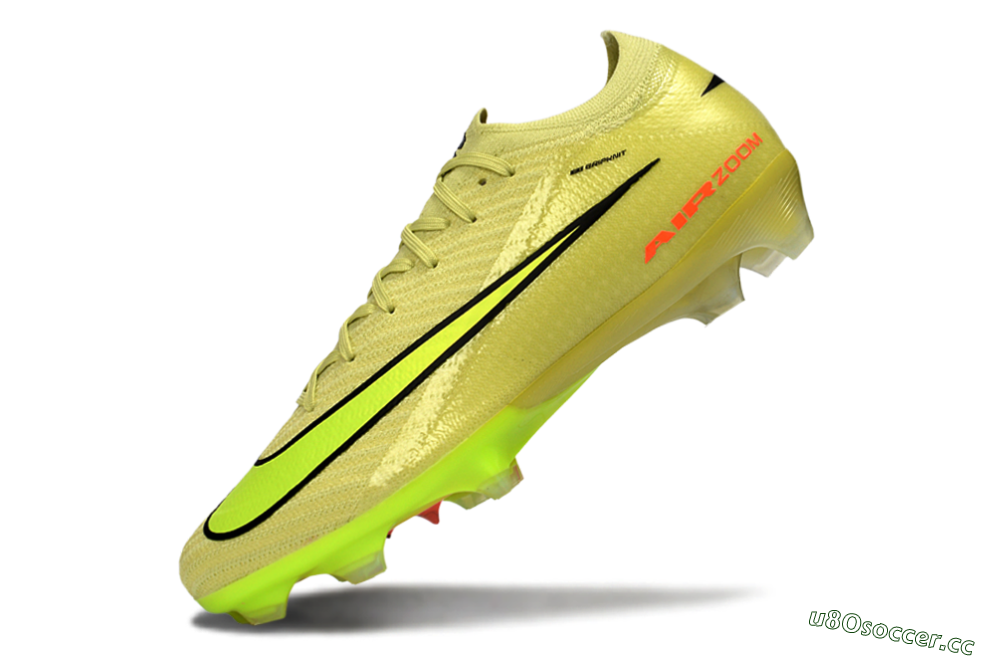 Unisex Nike Air Zoom Mercurial Vapor 16 Elite FG Firm Ground Low-Tops Football Boots - Yellow/Lime Burst/Neon Flash 5