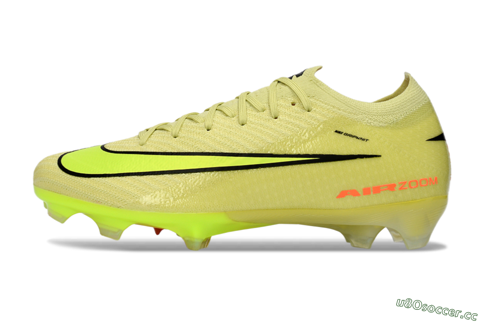 Unisex Nike Air Zoom Mercurial Vapor 16 Elite FG Firm Ground Low-Tops Football Boots - Yellow/Lime Burst/Neon Flash 0
