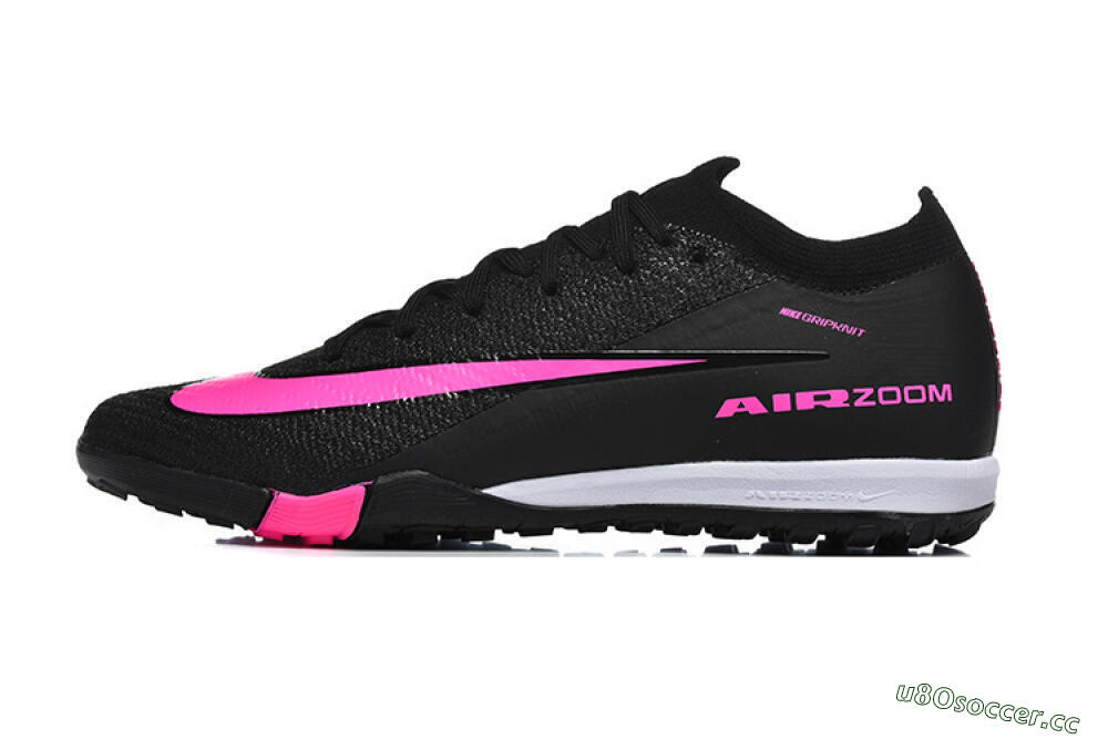 Unisex Nike Air Zoom Mercurial Vapor 16 Elite TF Artificial Turf Low-Tops Football Shoes - Black/Neon Pink/Jet Black 0