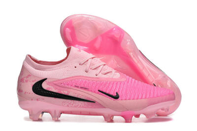 Unisex Nike Phantom 6 Low Elite FG Firm Ground Low-Tops Football Boots - Pink/Bright Pink/Fashion Pink