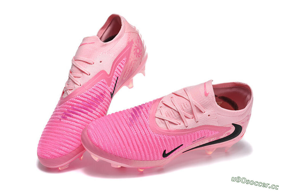Unisex Nike Phantom 6 Low Elite FG Firm Ground Low-Tops Football Boots - Pink/Bright Pink/Fashion Pink 6