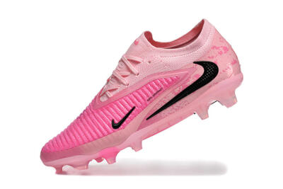 Unisex Nike Phantom 6 Low Elite FG Firm Ground Low-Tops Football Boots - Pink/Bright Pink/Fashion Pink