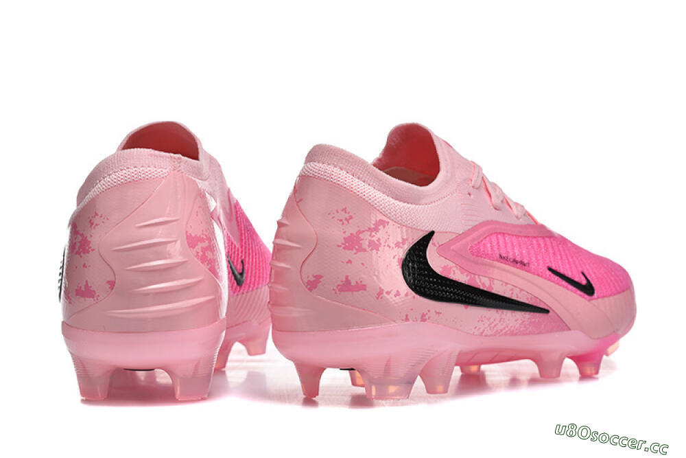 Unisex Nike Phantom 6 Low Elite FG Firm Ground Low-Tops Football Boots - Pink/Bright Pink/Fashion Pink 9