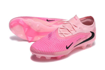 Unisex Nike Phantom 6 Low Elite FG Firm Ground Low-Tops Football Boots - Pink/Bright Pink/Fashion Pink