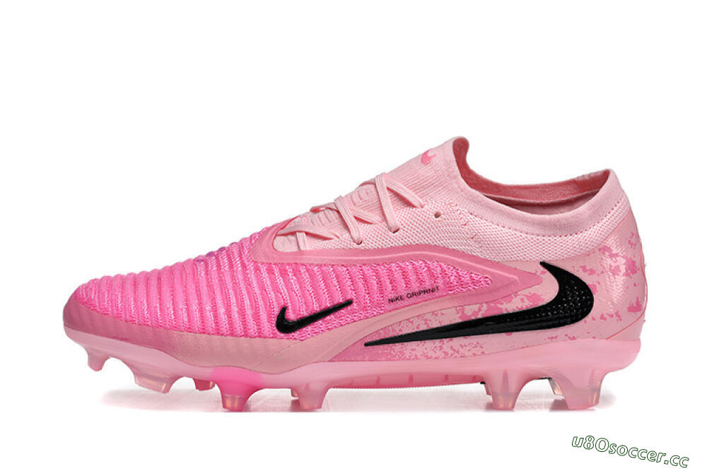 Unisex Nike Phantom 6 Low Elite FG Firm Ground Low-Tops Football Boots - Pink/Bright Pink/Fashion Pink 0