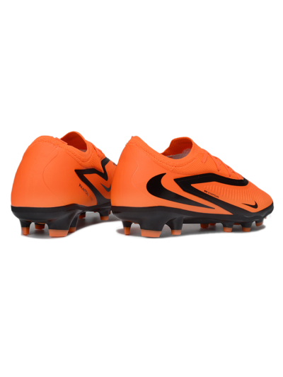 Unisex Nike Phantom 6 Low Elite FG Firm Ground Low-Tops Football Boots - Orange/Electric Orange/Deep Black