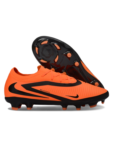 Unisex Nike Phantom 6 Low Elite FG Firm Ground Low-Tops Football Boots - Orange/Electric Orange/Deep Black