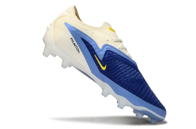 Men's Nike Phantom 6 Low Elite AG Artificial Grass Low-Tops Football Boots - Blue/Sky Blue/Navy Blue