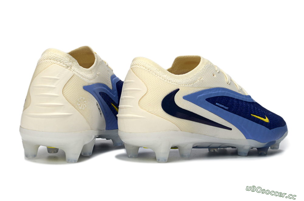 Men's Nike Phantom 6 Low Elite AG Artificial Grass Low-Tops Football Boots - Blue/Sky Blue/Navy Blue 6